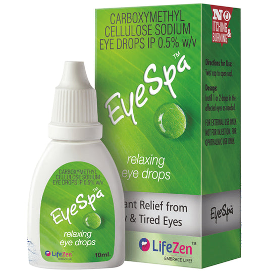 Eye Spa Eye Drop | For Instant Relief From Dry & Tired Eyes
bottle of 10 ml Eye Drop