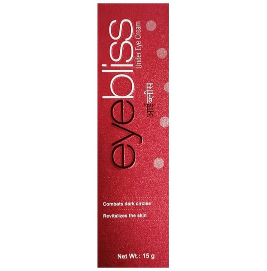 Eyebliss Under Eye Cream | For Dark Circles | For All Skin Type
tube of 15 gm Eye Cream