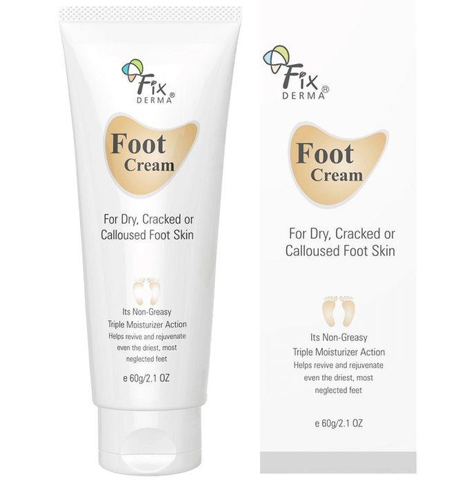 Fixderma Foot Cream | For Dry, Cracked or Calloused Foot Skin
tube of 60 gm Cream
