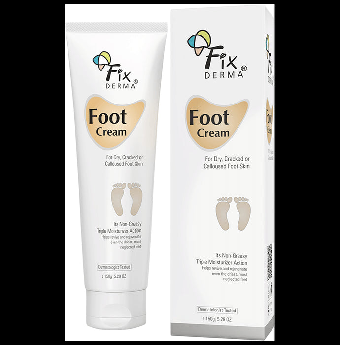 Fixderma Foot Cream | For Dry, Cracked or Calloused Foot Skin
bottle of 150 gm Cream