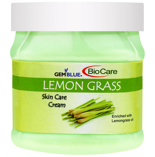 Gemblue Biocare Lemon Grass Skin Care Cream
jar of 500 gm Cream