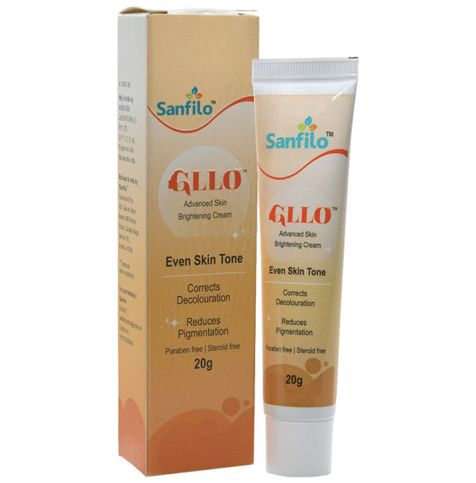 Gllo Advanced Skin Brightening Cream
tube of 20 gm Cream