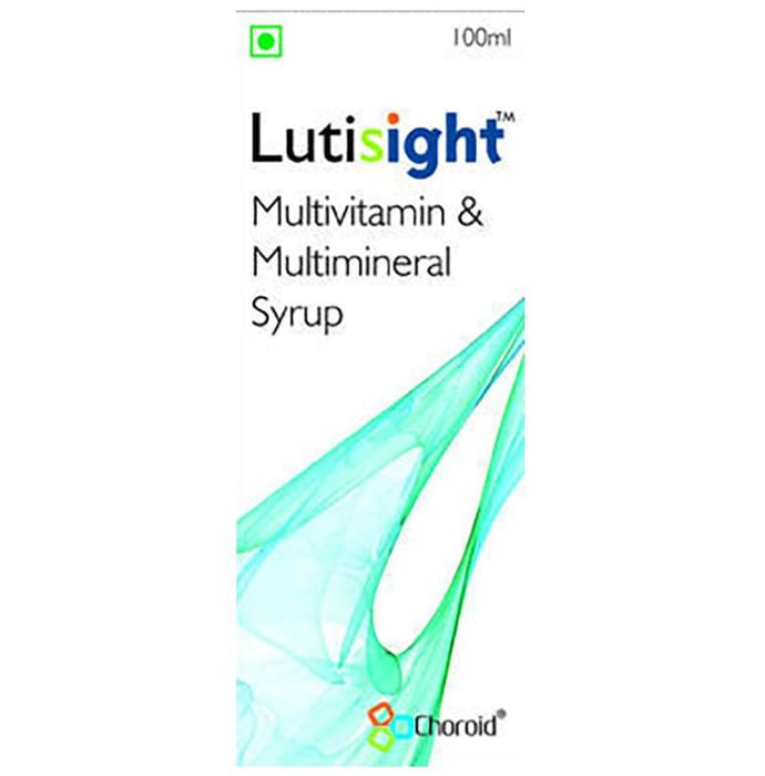 Lutisight Multivitamin & Multimineral Syrup
bottle of 100 ml Syrup
