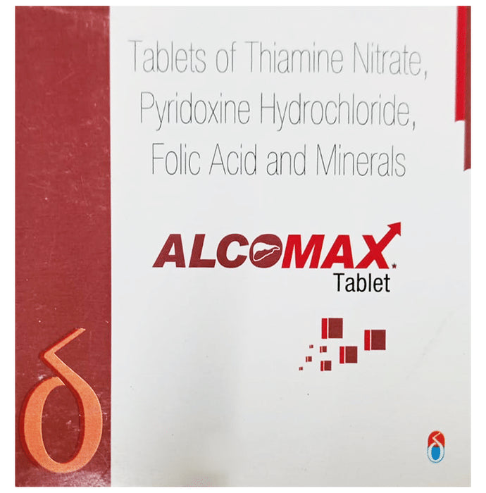 Alcomax Tablet
strip of 10 tablets