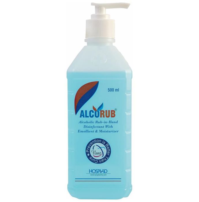 Alcorub Hand Sanitizer
bottle of 500 ml Sanitizer