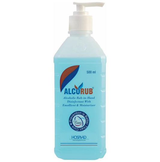 Alcorub Hand Sanitizer
bottle of 500 ml Sanitizer