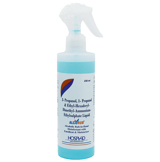 Alcorub Hand Sanitizer
pump bottle of 250 ml Sanitizer