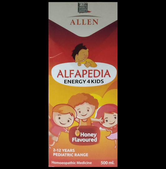 Allen Alfapedia Energy 4 Kids Honey
bottle of 500 ml Syrup