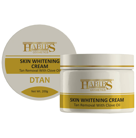 Habibs Skin Whitening Cream Tan Removal with Clove Oil (200gm Each)
box of 1 Jar