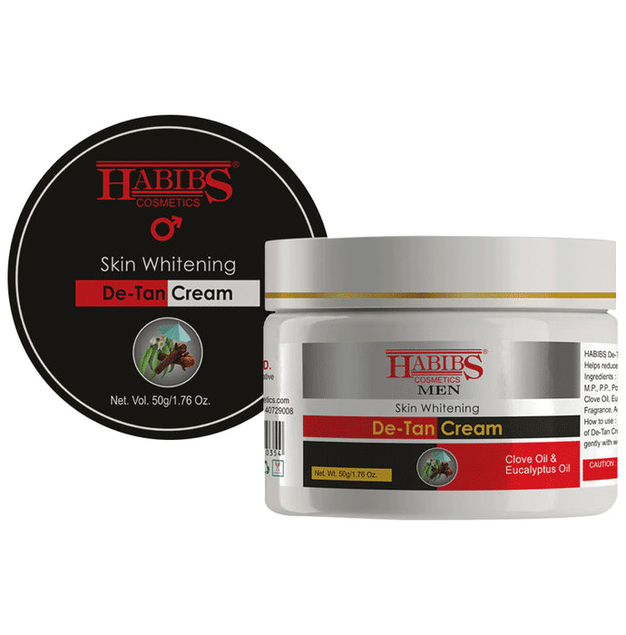 Habibs Skin Whitening D-Tan Cream (50gm Each)
box of 1 Jar