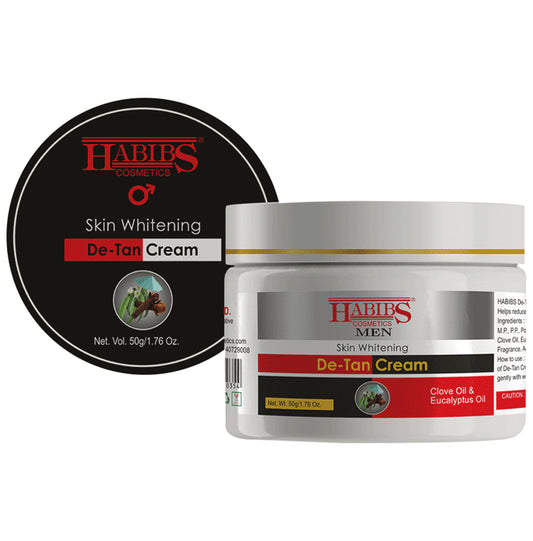Habibs Skin Whitening D-Tan Cream (50gm Each)
box of 1 Jar