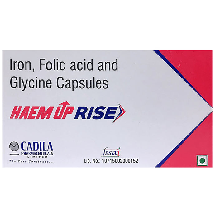 Haem UP Rise Capsule
strip of 15 capsules
