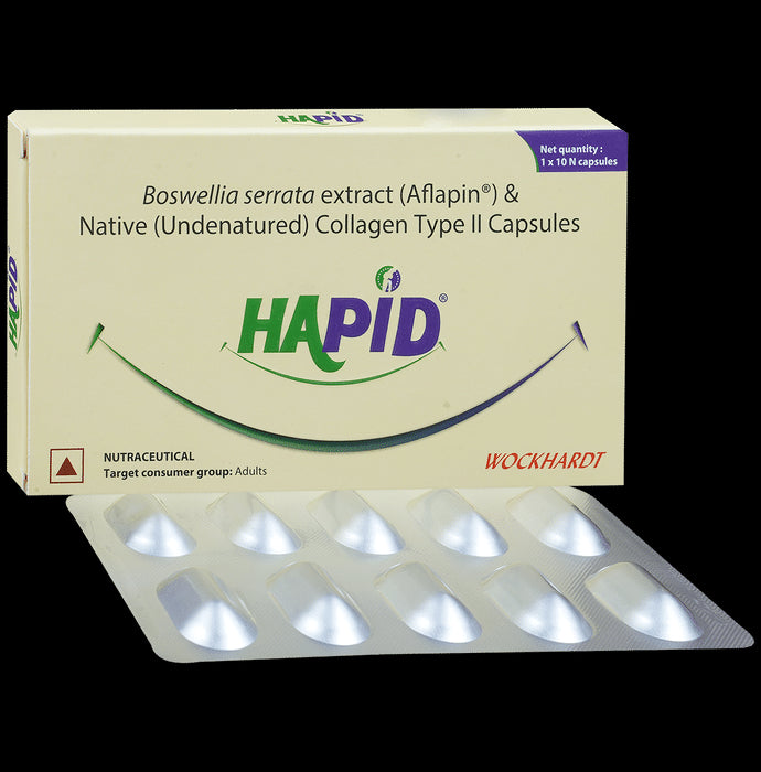 Hapid Capsule
strip of 10 capsules