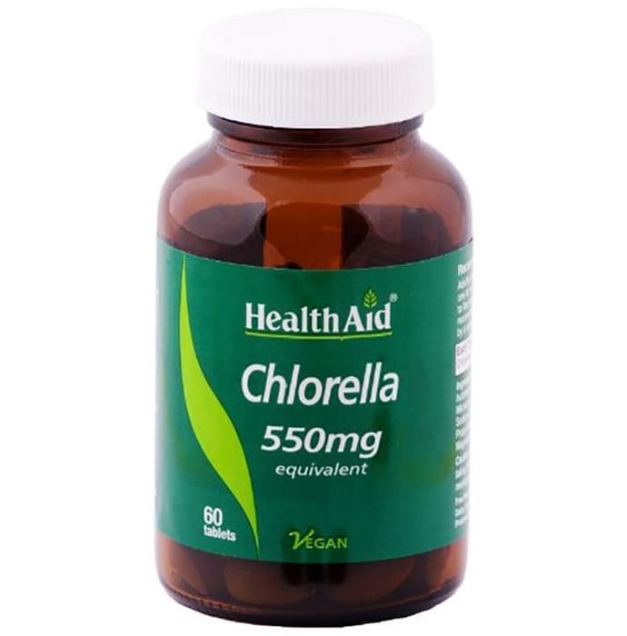 Healthaid Chlorella 550mg Tablet
bottle of 60 tablets