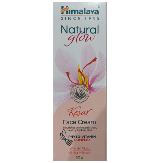 Himalaya Natural Glow Kesar Face | Nourishes the Skin Cream
tube of 50 gm Cream