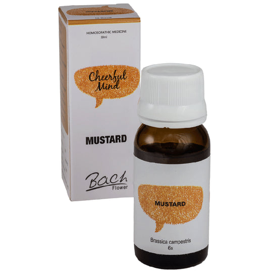 Alfa Omega Bach Flower Mustard 6X
bottle of 30 ml Dilution