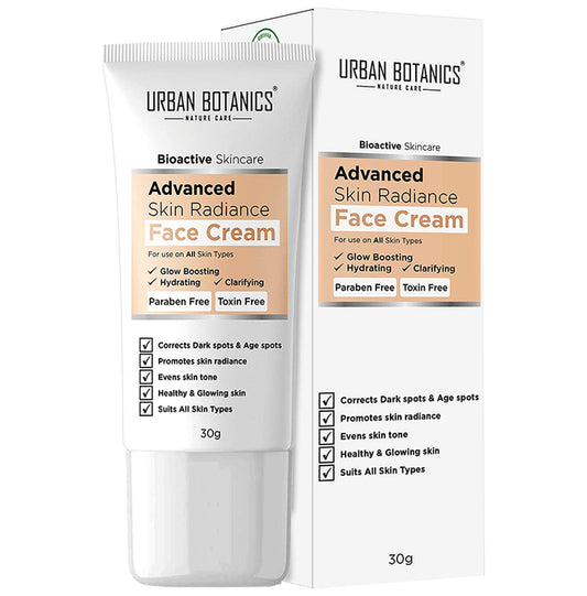 Urban Botanics Advanced Skin Radiance Face Cream
tube of 30 gm Cream