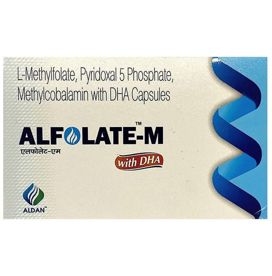 Alfolate-M Capsule
strip of 10 capsules