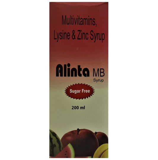Alinta MB Syrup Sugar Free
bottle of 200 ml Syrup