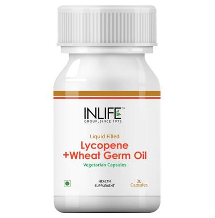 Inlife Lycopene with Wheat Germ Oil Capsule
bottle of 30 capsules
