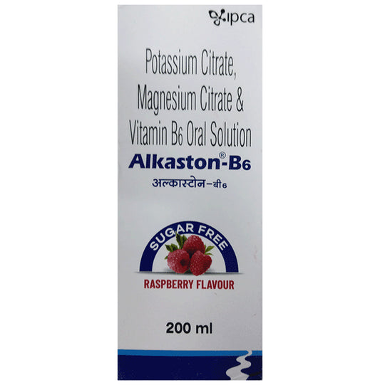 Alkaston B-6 Oral Solution with Potassium, Magnesium & Vitamin B6 | Raspberry
bottle of 200 ml Oral Solution