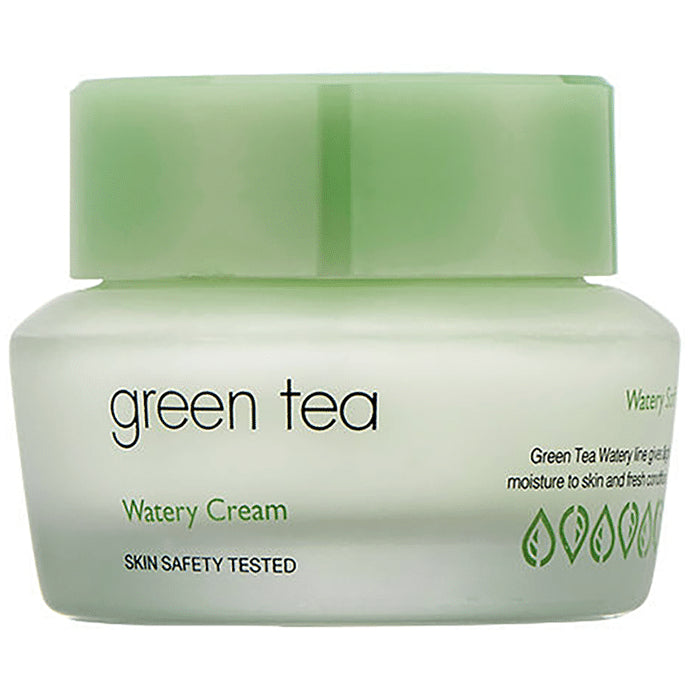 It's Skin Green Tea Watery Cream
jar of 50 ml Cream