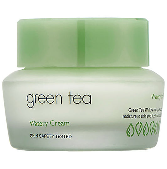 It's Skin Green Tea Watery Cream
jar of 50 ml Cream