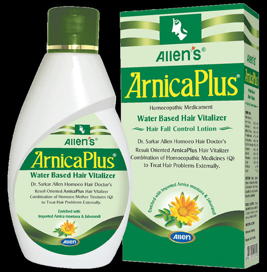 Allen Laboratories Arnica Plus Water Based Hair Vitalizer (100ml Each)
combo pack of 2 bottles