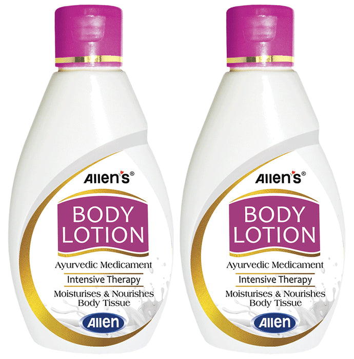 Allen Laboratories Body Lotion (100ml Each)
combo pack of 2 bottles