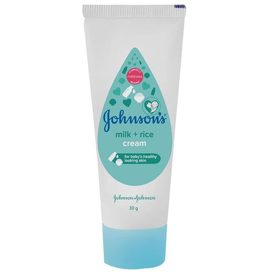 Johnson's Baby Milk + Rice Cream | For Baby's Healthy Skin
tube of 30 gm Cream