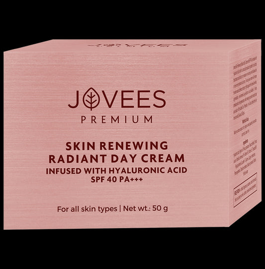 Jovees Premium Skin Renewing Radiant Day SPF 40 PA+++ Cream
jar of 50 gm Cream