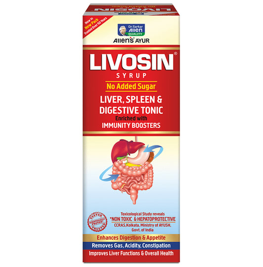 Allen Laboratories Livosin Syrup (450ml Each)
combo pack of 2 bottles