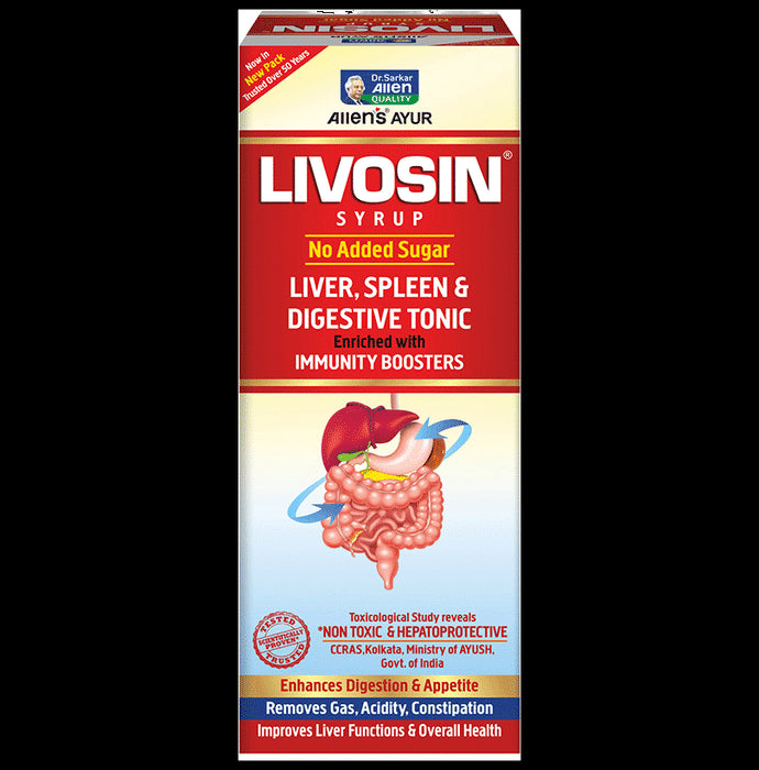 Allen Laboratories Livosin Syrup
bottle of 450 ml Syrup