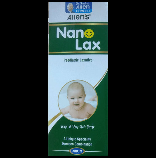 Allen Laboratories Nano Lax Paediatric Laxative (150ml Each)
combo pack of 2 bottles