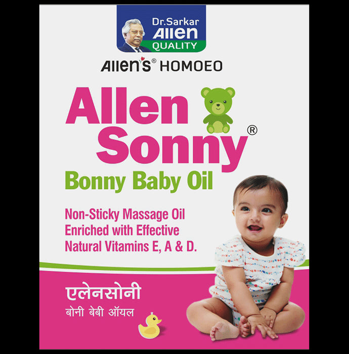 Allen Laboratories Sonny Bonny Baby Oil (200ml Each)
combo pack of 5 bottles