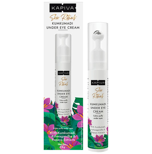 Kapiva Skin Rituals Kumkumadi Under Eye Cream
bottle of 15 gm Cream