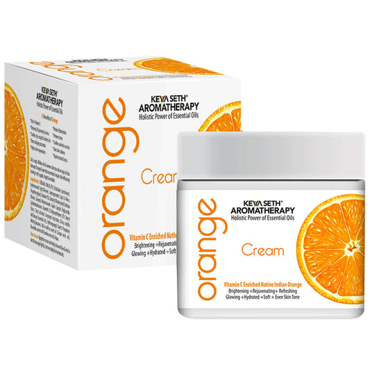 Keya Seth Aromatherapy Skin Defence Orange Cream
jar of 50 gm Cream