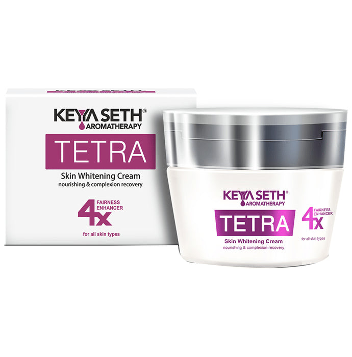 Keya Seth Aromatherapy Tetra Skin Whitening Cream
jar of 45 gm Cream