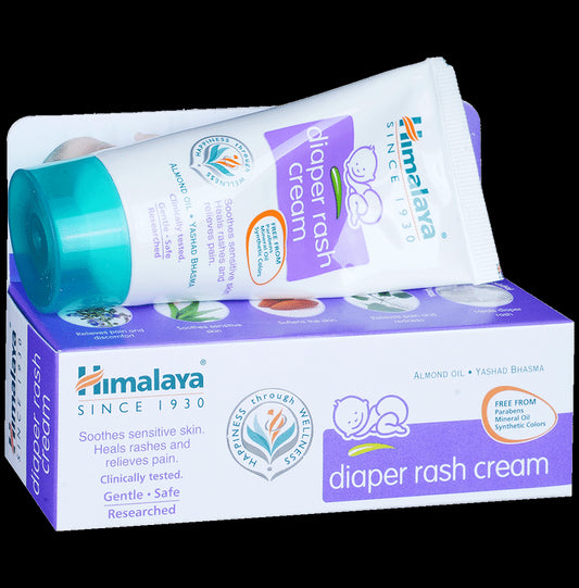 Himalaya Diaper Rash Cream for Sensitive Skin | Paraben-Free
tube of 50 gm Cream