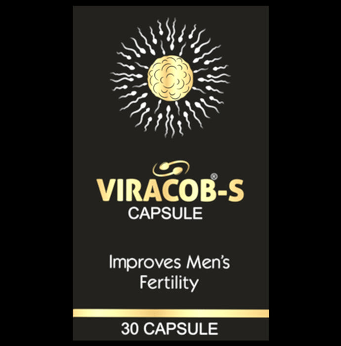 Alnavedic Viracob-S Capsule for Men's Fertility
bottle of 30 capsules