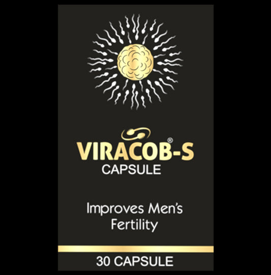Alnavedic Viracob-S Capsule for Men's Fertility
bottle of 30 capsules