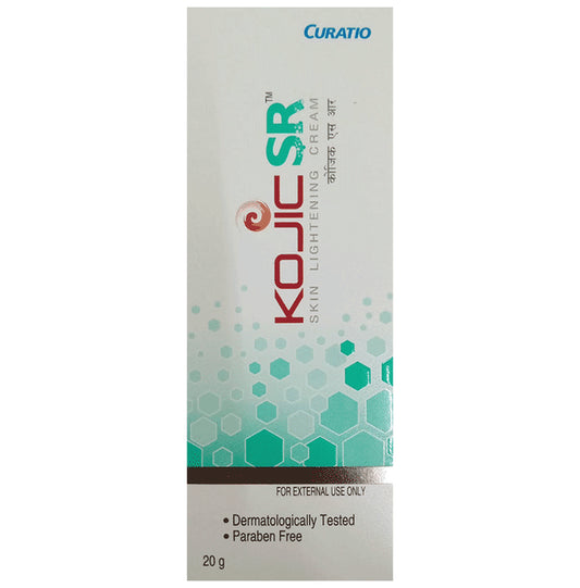 Kojic SR Skin Lightening Cream Paraben Free
tube of 20 gm Cream