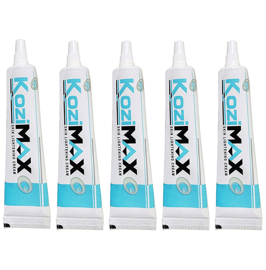 Kozimax Skin Lightening Cream (15gm Each)
combo pack of 5 Tubes