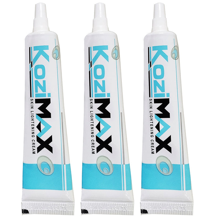 Kozimax Skin Lightening Cream (9gm Each)
combo pack of 3 Tubes