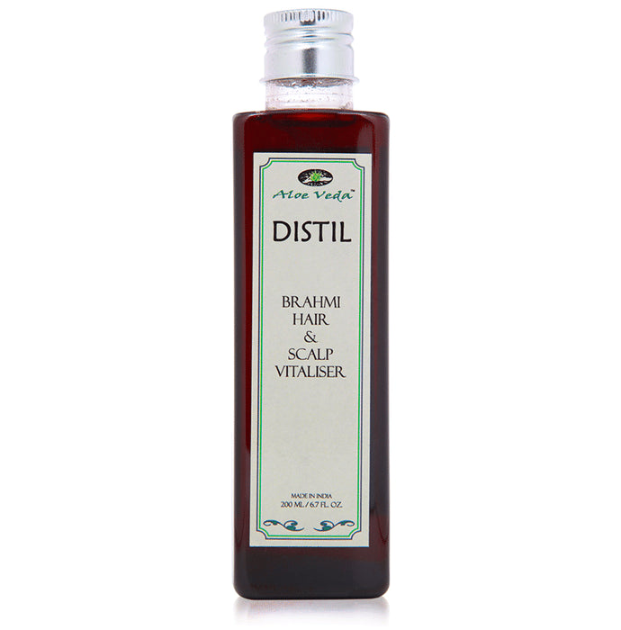 Aloe Veda Distil Brahmi Hair and Scalp Vitalizer
bottle of 200 ml Liquid
