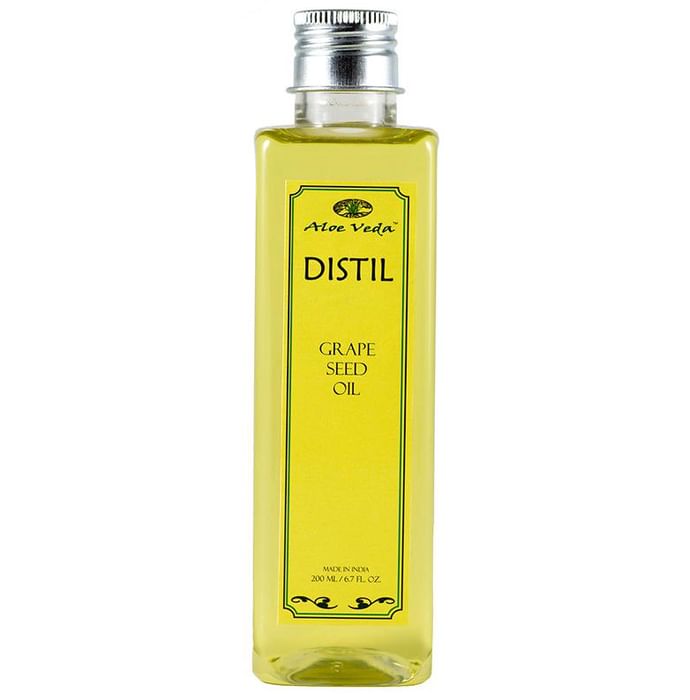 Aloe Veda Distil Grapeseed Oil
bottle of 200 ml Oil