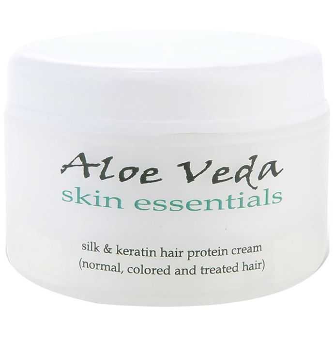 Aloe Veda Silk & Keratin Hair Protein Cream
jar of 100 gm Cream