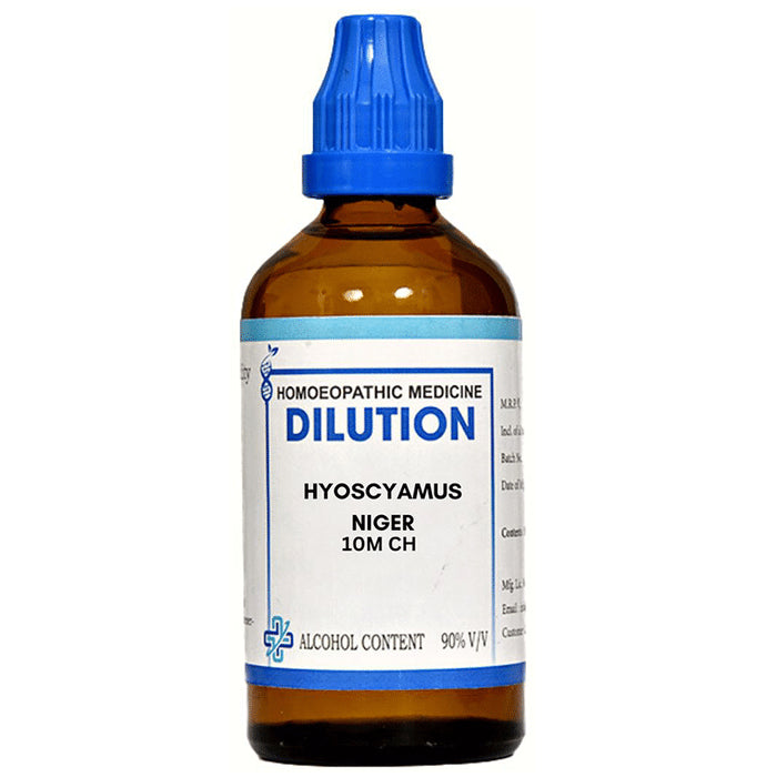 LDD Bioscience Hyoscyamus Niger Dilution 10M CH
bottle of 10 ml Dilution