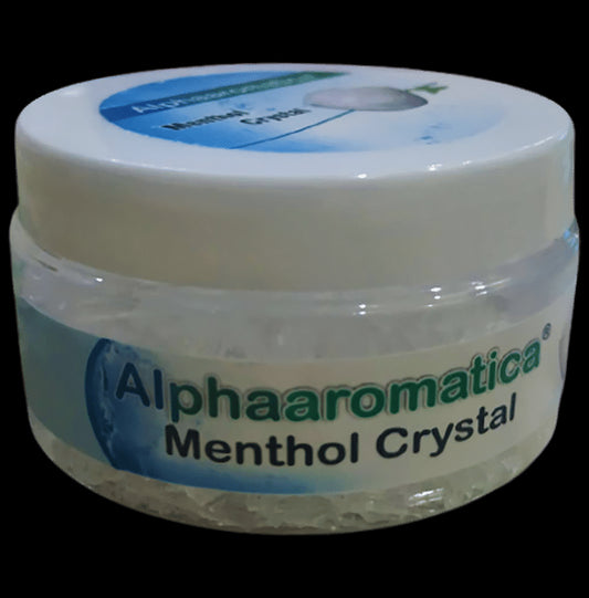 Alphaaromatica Menthol Crystal
jar of 100 gm Granules