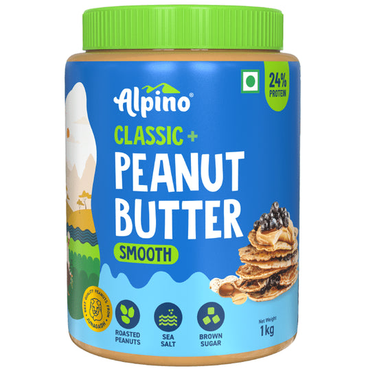 Alpino Classic Smooth Peanut Butter
jar of 1 kg Butter